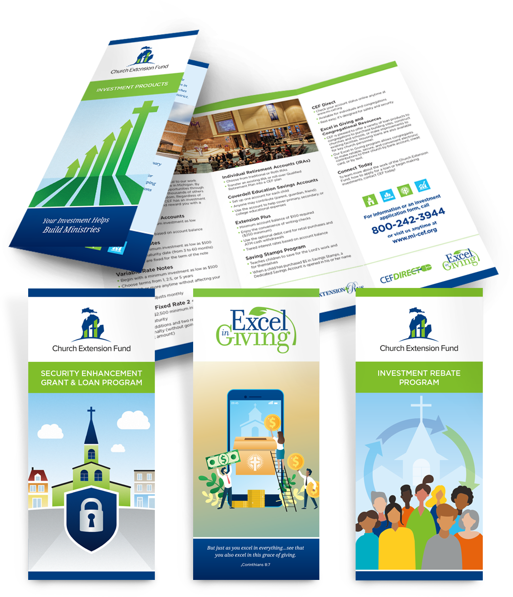 cef-brochures CEF trifold brochures